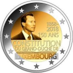 2€ Luxembourg 2018